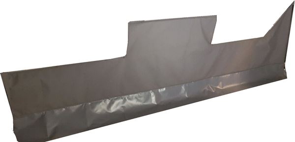 Picture of Custom DS1 Draft sheet with wheel cover for standard canvas tent