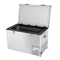 Picture of Upgrade to National Luna 90lt fridge freezer, upgrade from standard 60L Waeco single door. (Only available as accessory with Mobi Lodge order)