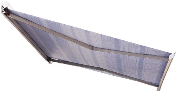 Picture of Crank awning over slide room of 3.5mx2.5m with wind strap kit, installed on Mobi Lodge